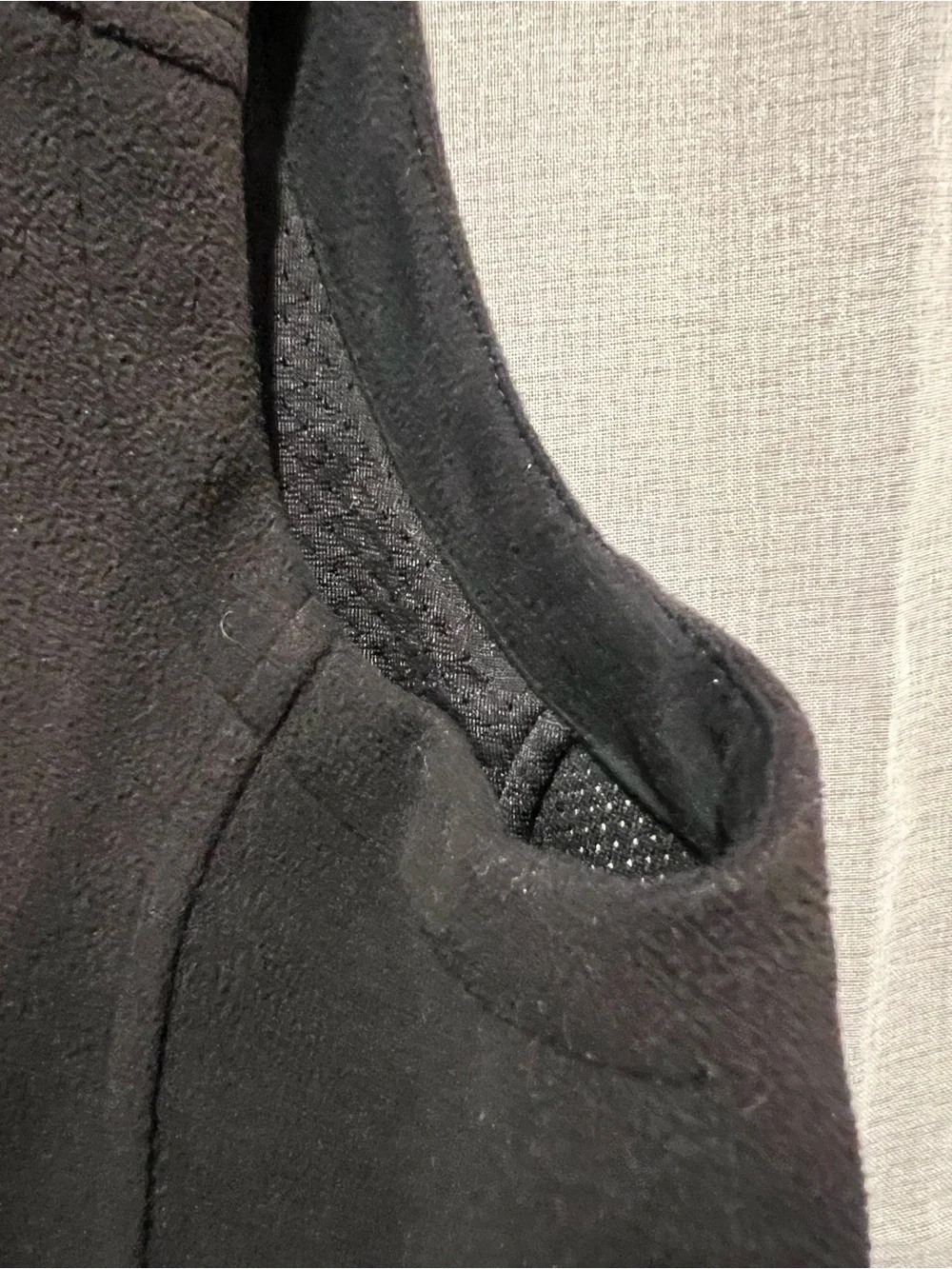 The North Face Black WindWall Fleece Vest - Full Zip, Men's Large